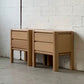- Set of Two Vintage Kalmar Bedside Tables