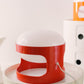 Red Kartell KD27 Lamp by Joe Colombo
