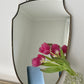 - 1950s Italian Brass Mirror - Loops