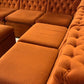 Vintage FLER Velvet Modular Sofa