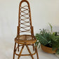 - Vintage Italian Bamboo High Back Chair