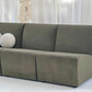 - Olive Three Piece Modular Sofa