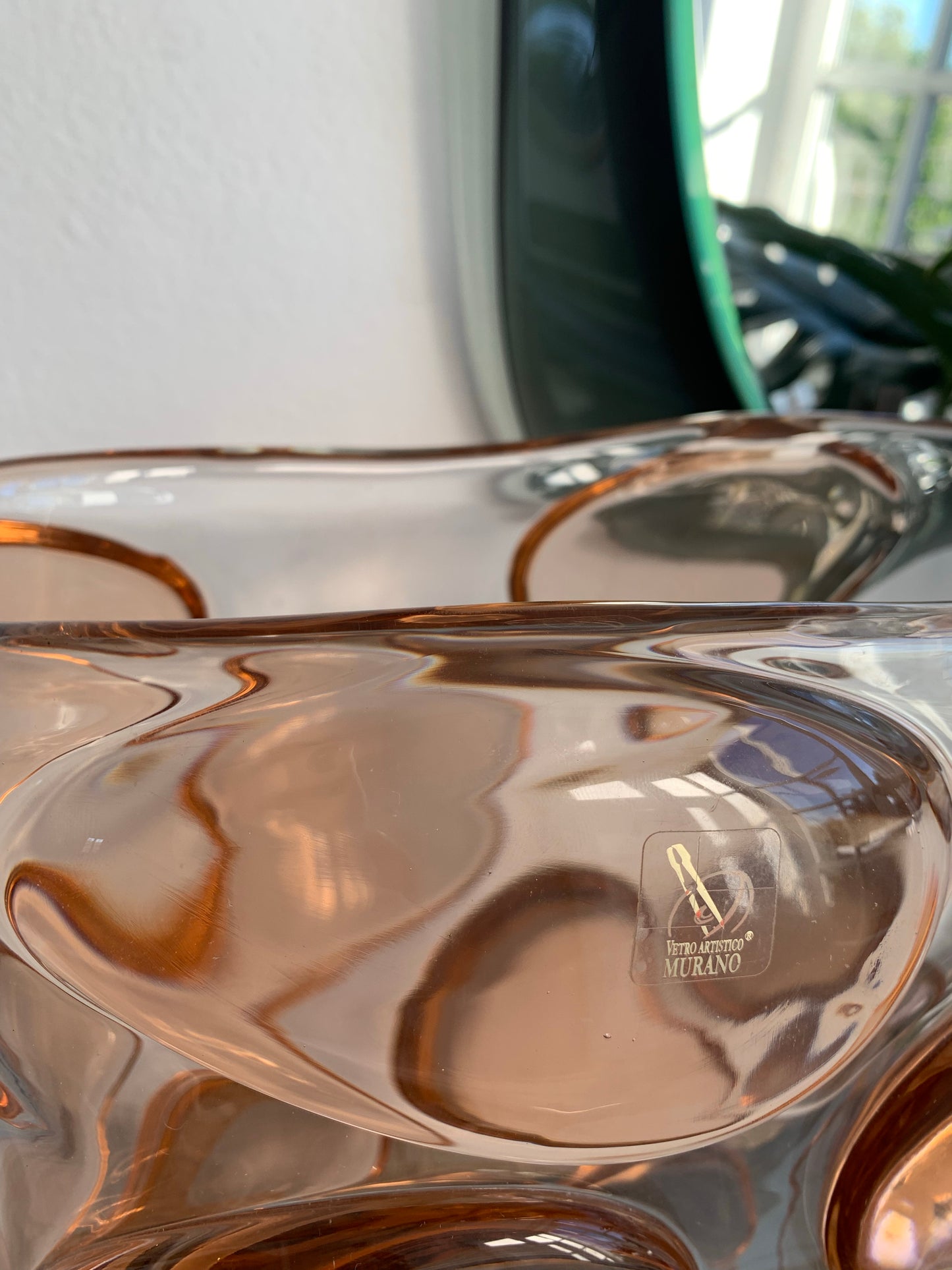 Authentic Italian Murano Glass Vase