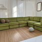 - Bespoke Large Sage Green Modular Sofa