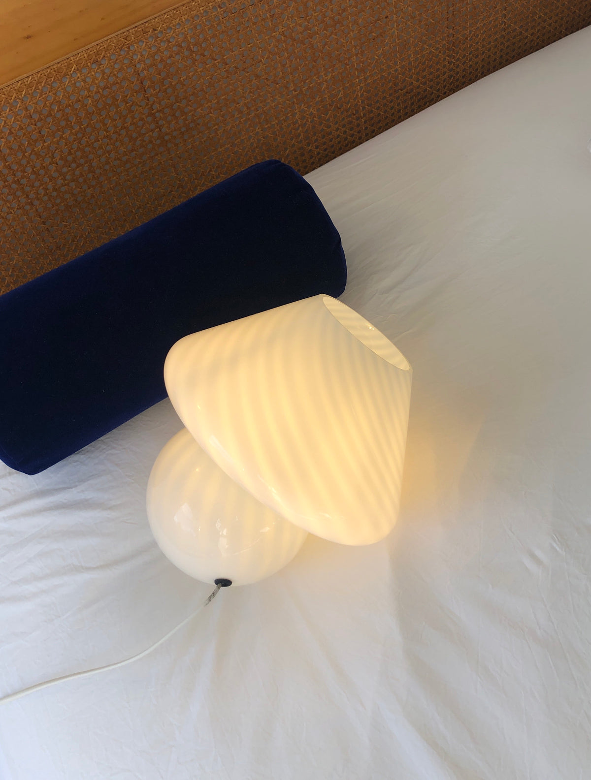 Large Italian Murano Lamps