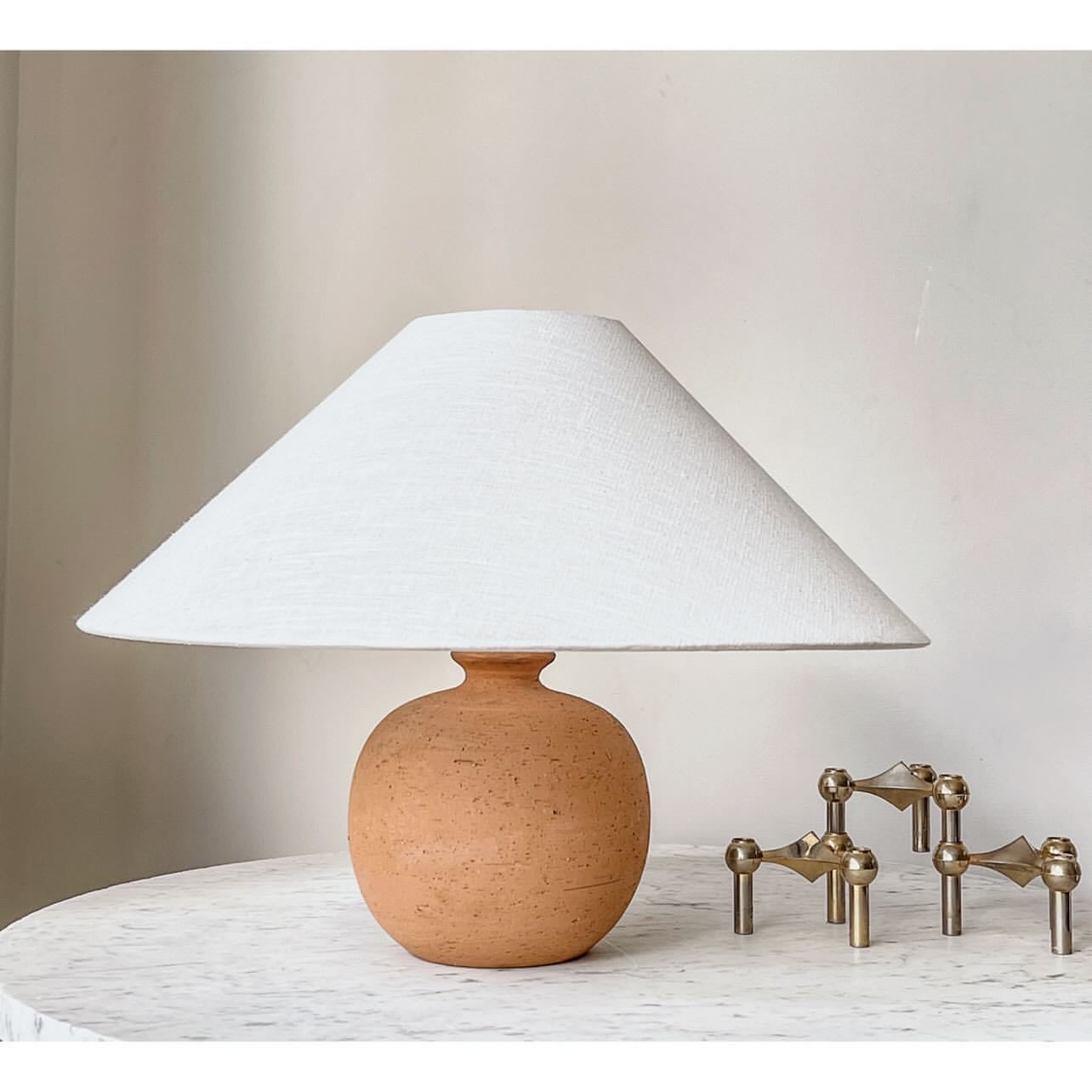 Studio 4 Terracotta lamps - 2 AVAILABLE