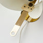 Pair of Brass Cone Sconces by Hans Agne Jakobsson, Sweden