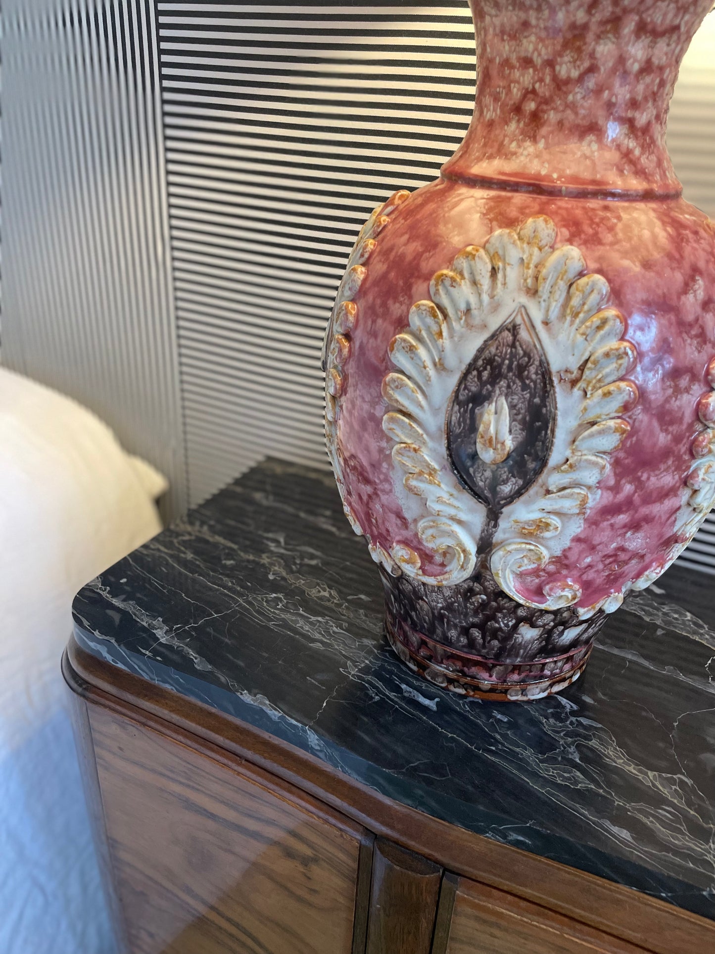- Vintage Italian Handmade Statement Lamp - Three Available