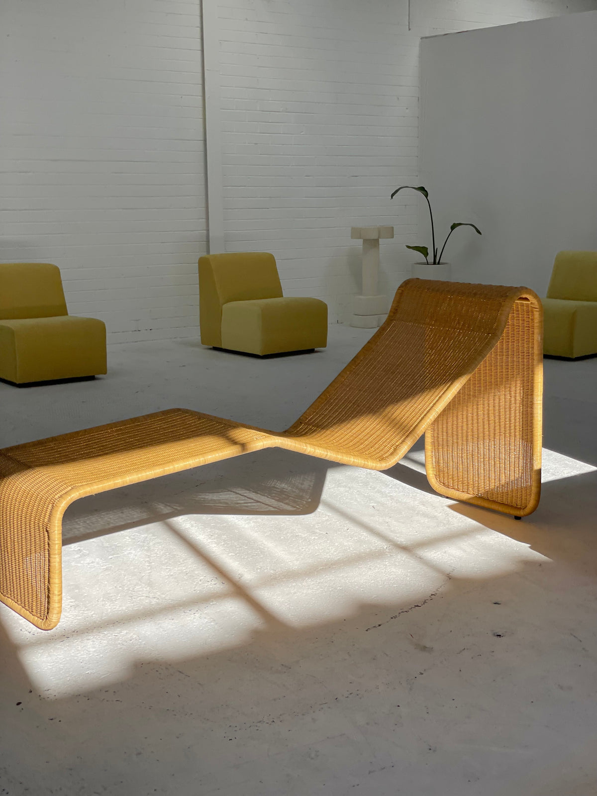 Cane Lounge Chaise After Tito Agnoli P3