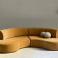 Bespoke Mustard Curvy Modular Sofa