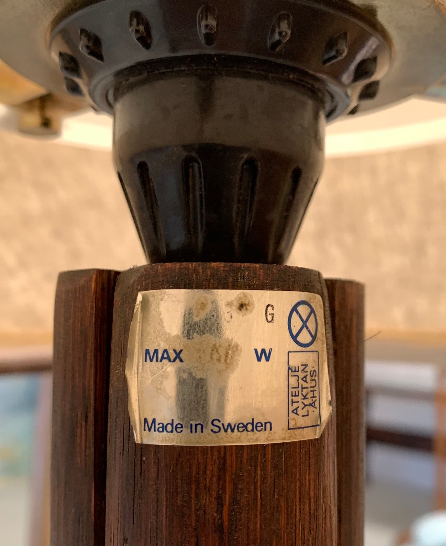 Swedish Floor Lamp by Anna Ehrner