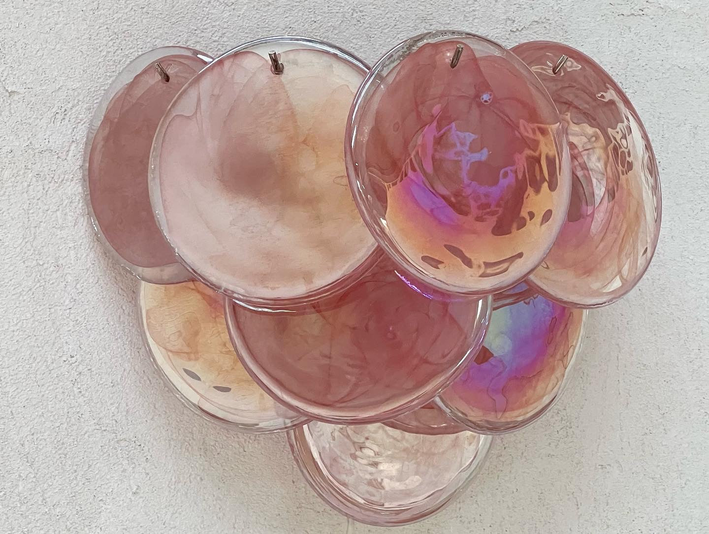 Murano Sconce - VISTOSTI PINK - One Available