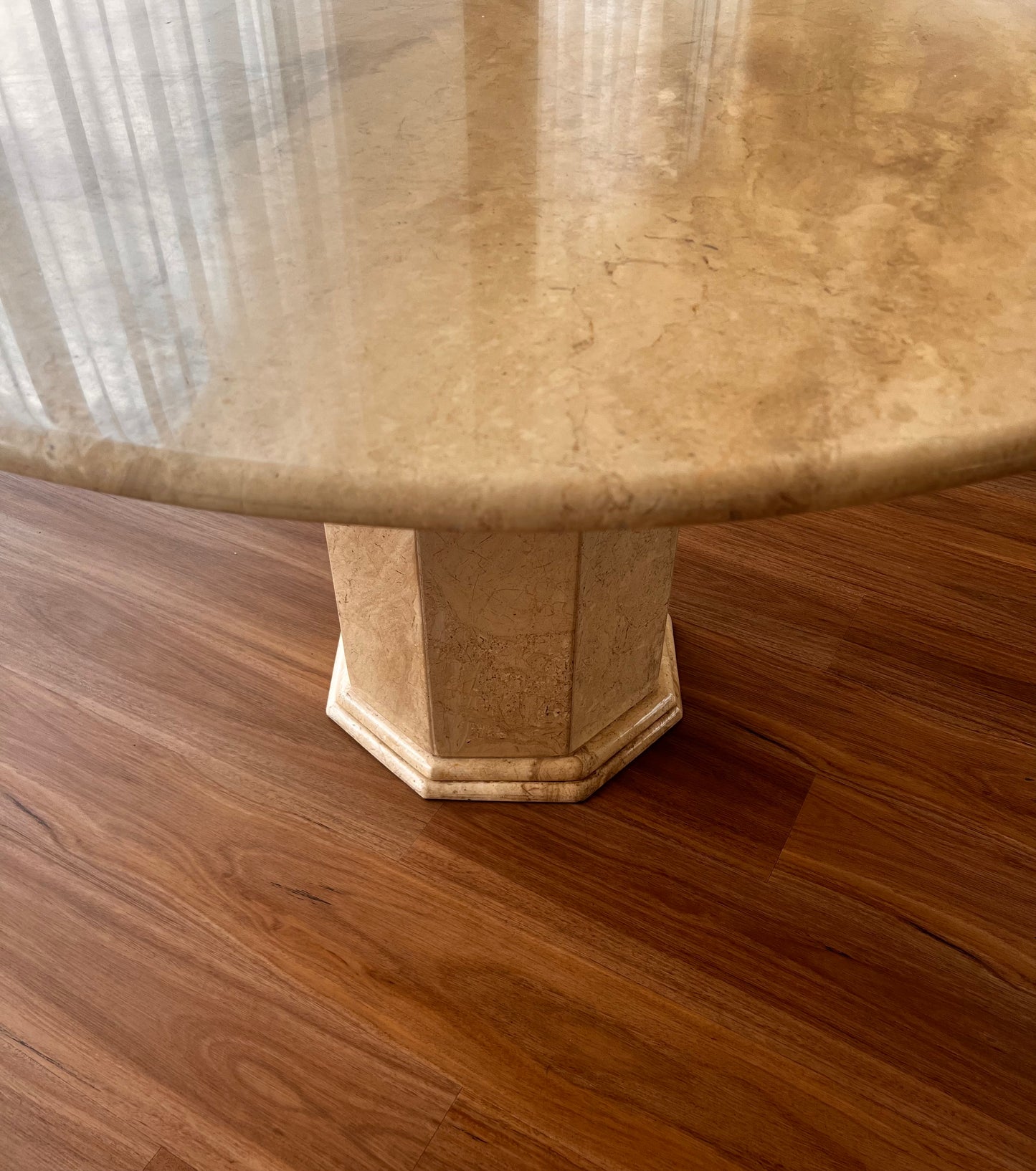 - Vintage Marble Dining Table