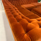 Vintage FLER Velvet Modular Sofa