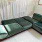 - Low Green Velvet Modular Sofa Set