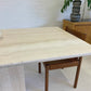 Vintage Italian Honed Travertine Dining Table