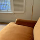 - Custom British Howard & Sons-Style Sofa in Ginger Velvet
