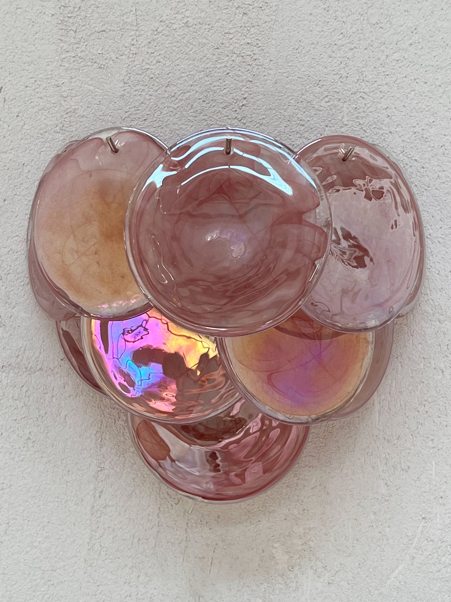 Murano Sconce - VISTOSTI PINK - One Available
