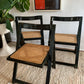 Original 1960’s Aldo Jacober and Pierangela d’Aniello “Trieste” Rattan Folding Chair