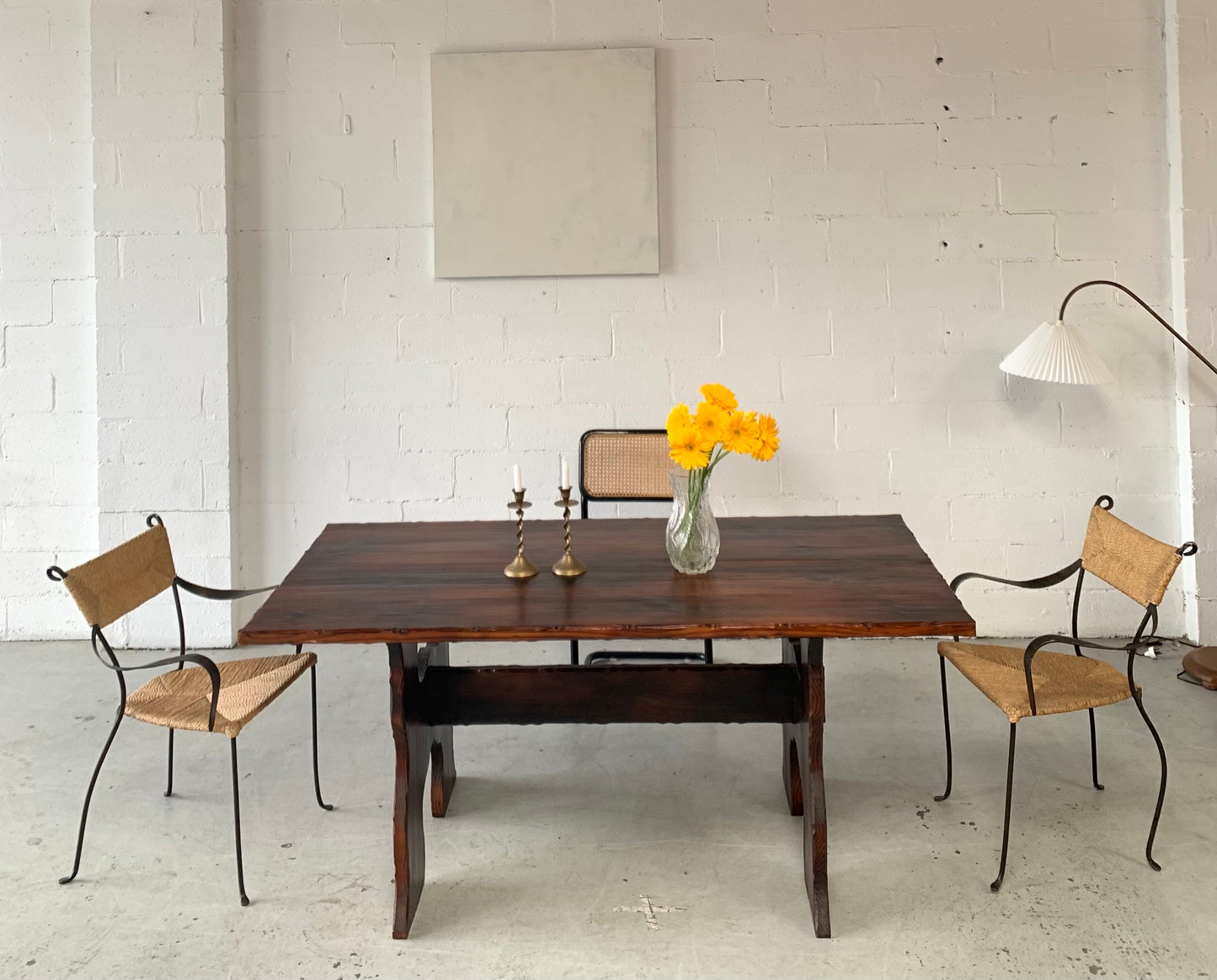 Hand Carved Spanish-Style Dining Table