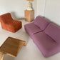 Vintage Modular Cord Sofa, Newly Upholstered