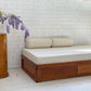 Vintage Handmade Wooden Daybed Sofa