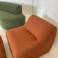 - Featherston Numero Boucle Armchair and Ottoman