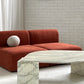 Vintage Marble Tear Drop Coffee Table