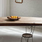 Custom Large Wooden Curved Table