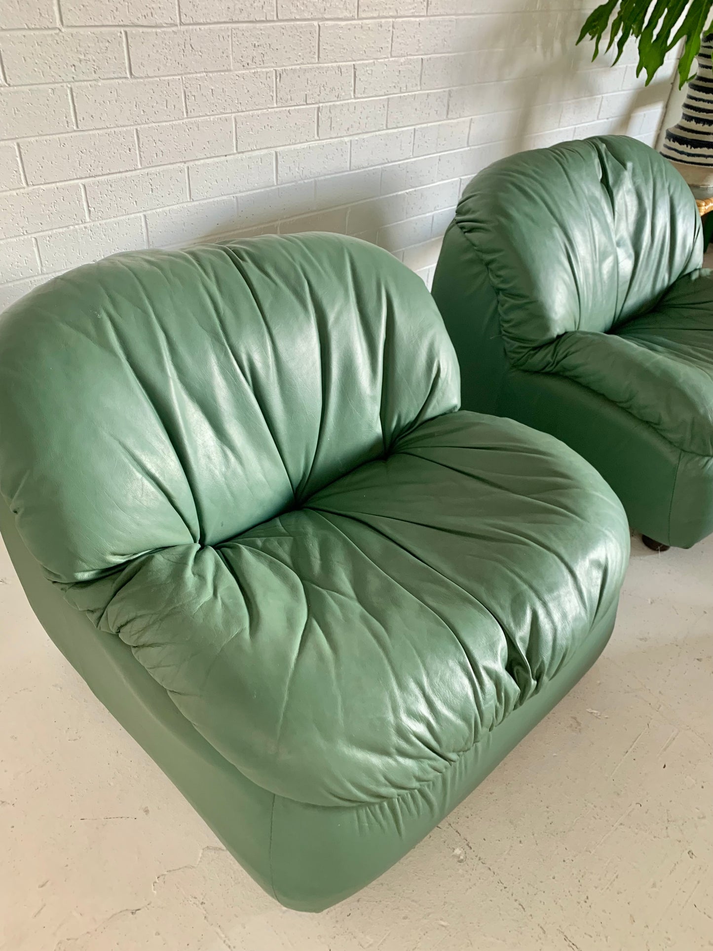 - Vintage Leather Armchair