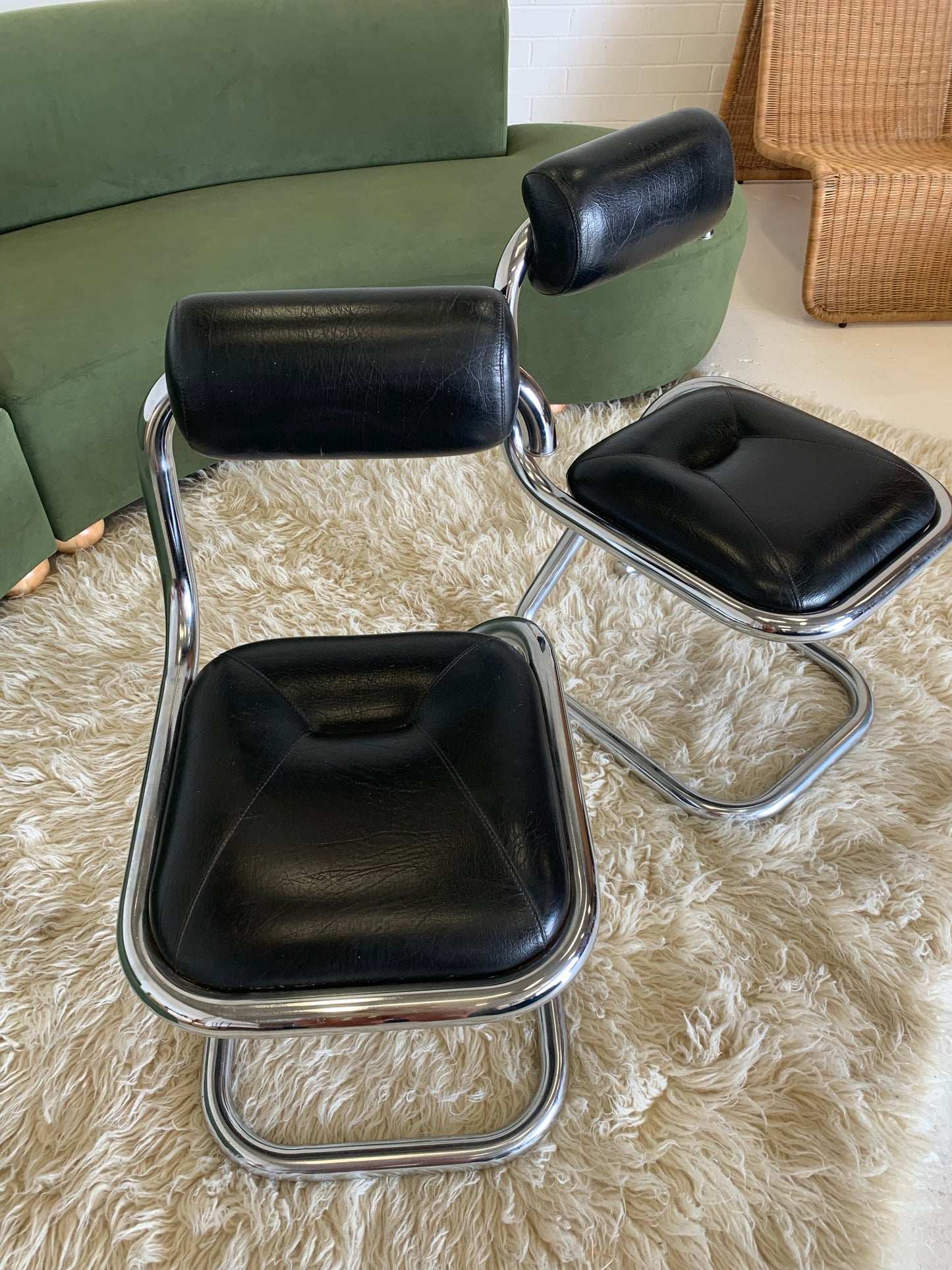 Vintage Chrome Tubular Chair by Tubemaster - 1 Available