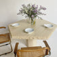 Italian Travertine Dining Table