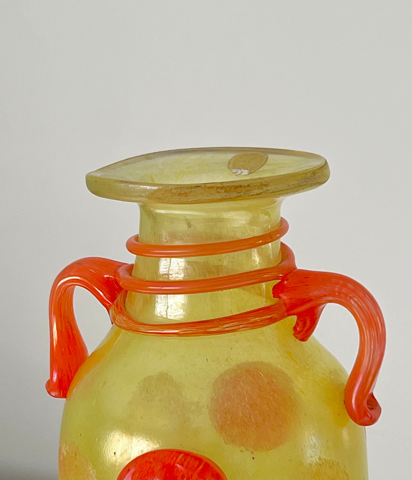 - Vintage “Scavo” Murano Vase, Italy