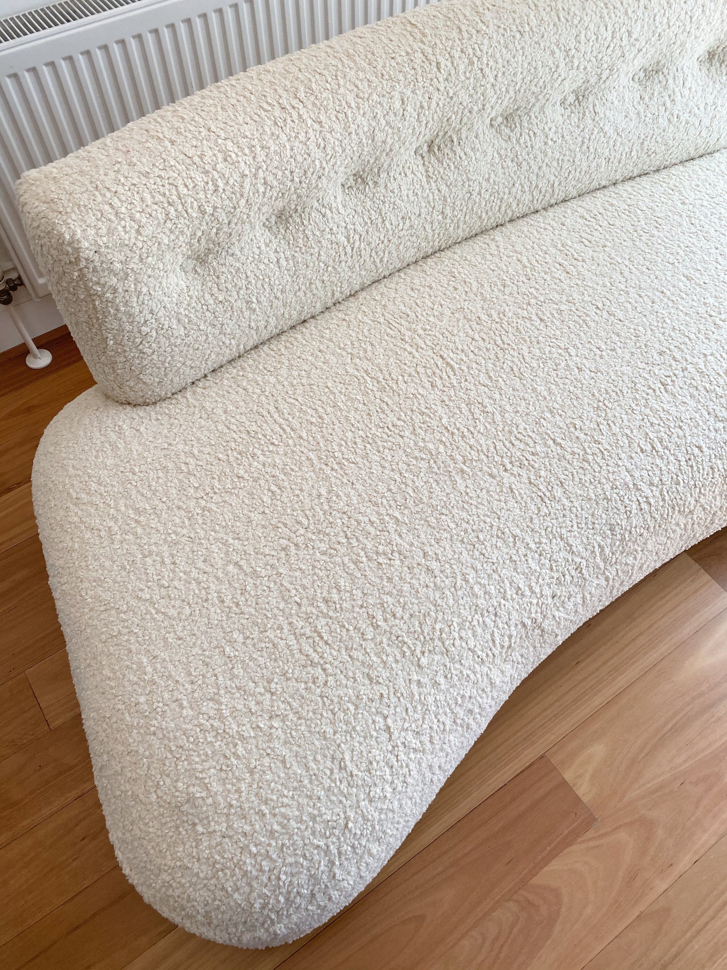 Custom Made Vintage Curved Sofa