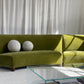 Bespoke Olive Curved Modular Sofa