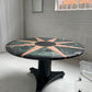 - Vintage Marble Star Table