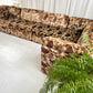 - Vintage Geometric Velvet Modular Sofa