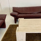Absolutely Stunning Large Vintage Unfilled Travertine Coffee Table