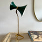 - Green Table Lamp, Italy 1950s