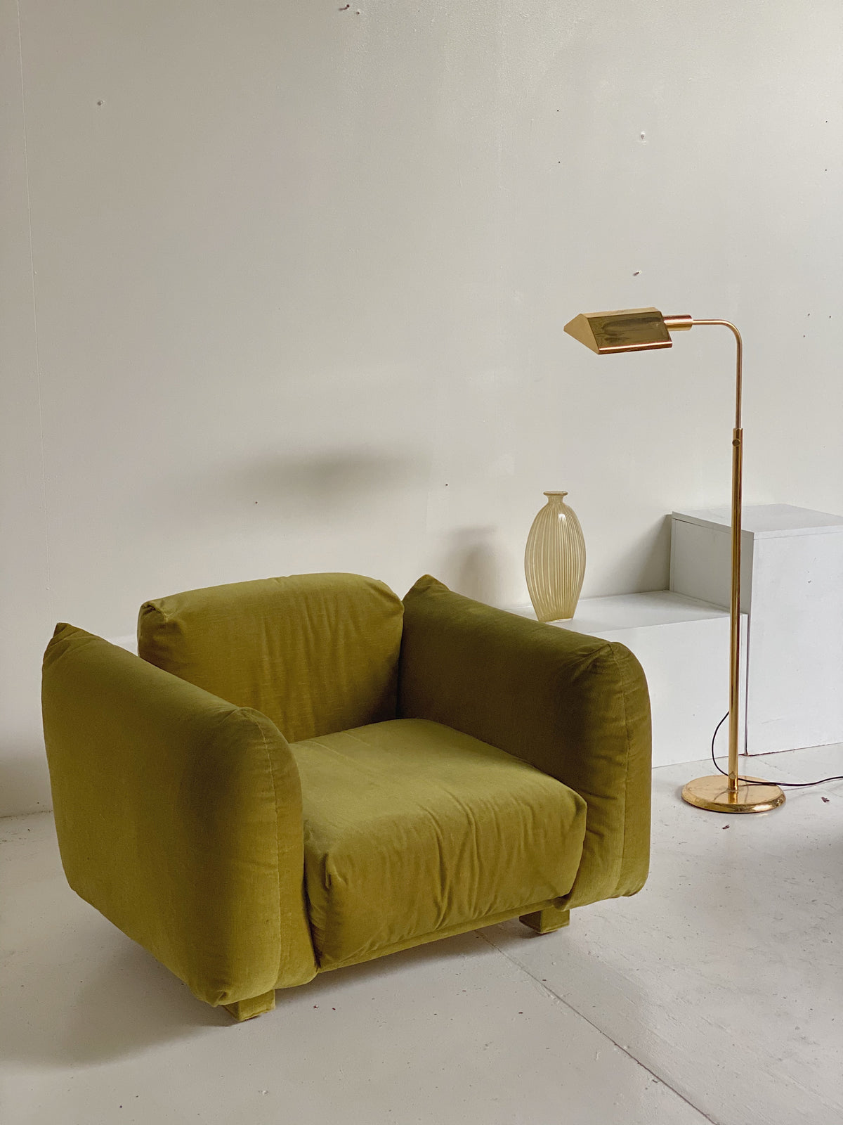 Chubby Velvet Lounge Chair