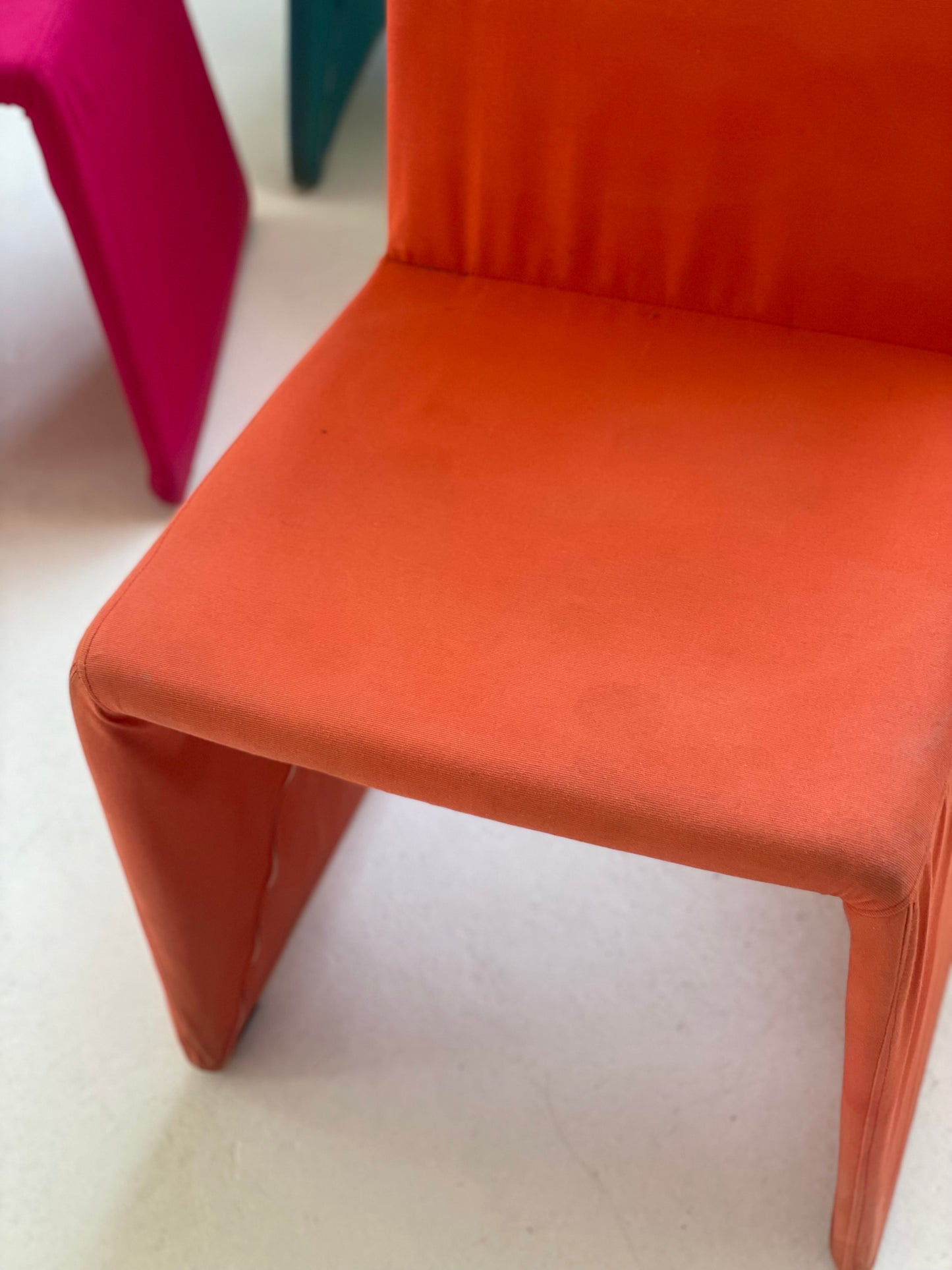 Italian Diamanté Chairs by Claudio Salocchi