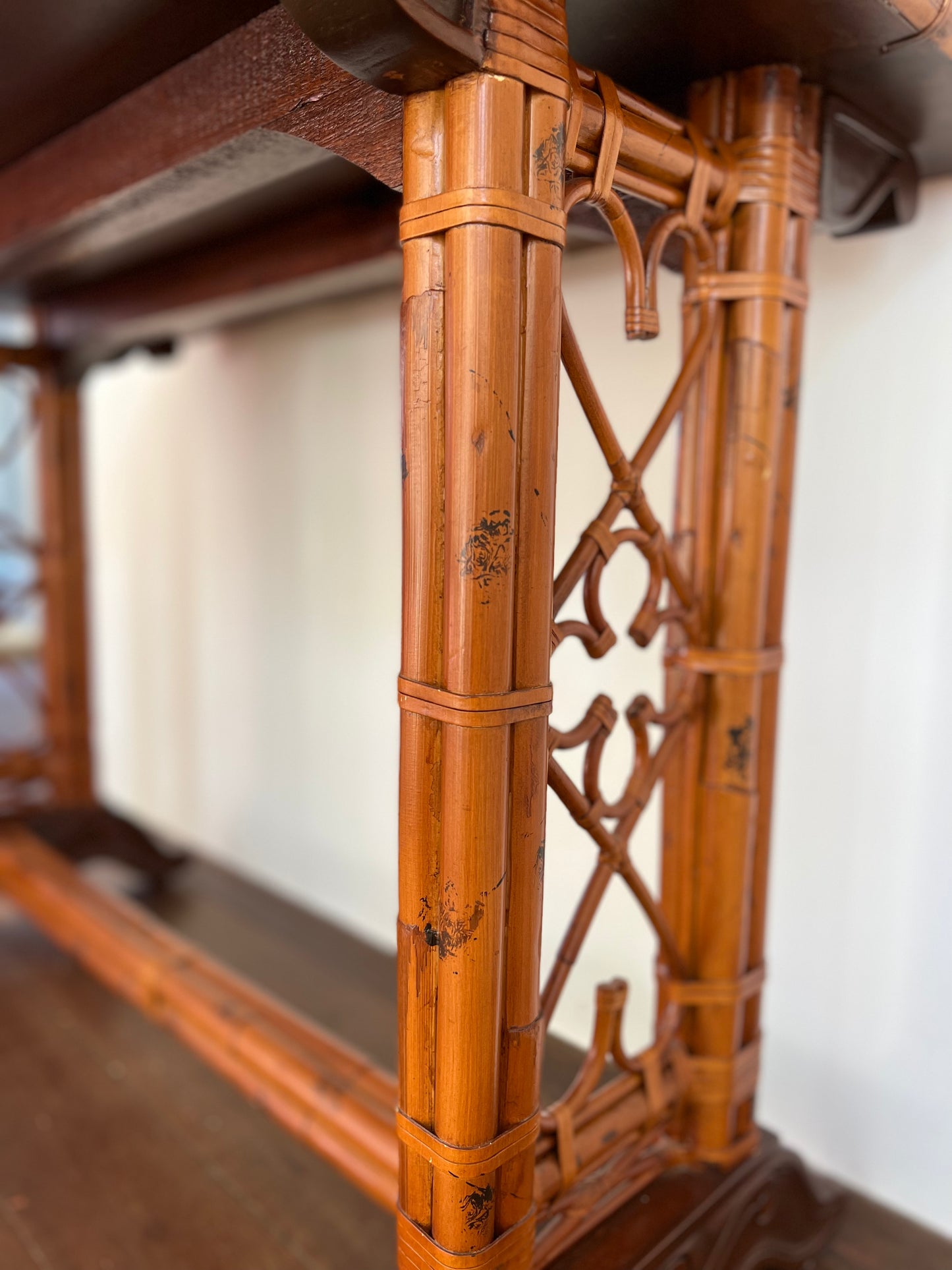 Vintage Decorative Console or Desk