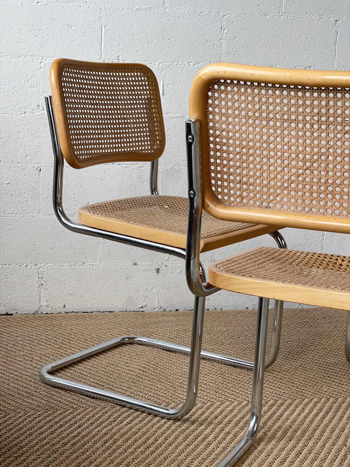 Set of Four Cesca Chairs - Made in Italy