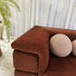 Vintage Fler Choc Velvet Modular Sofa / Bed