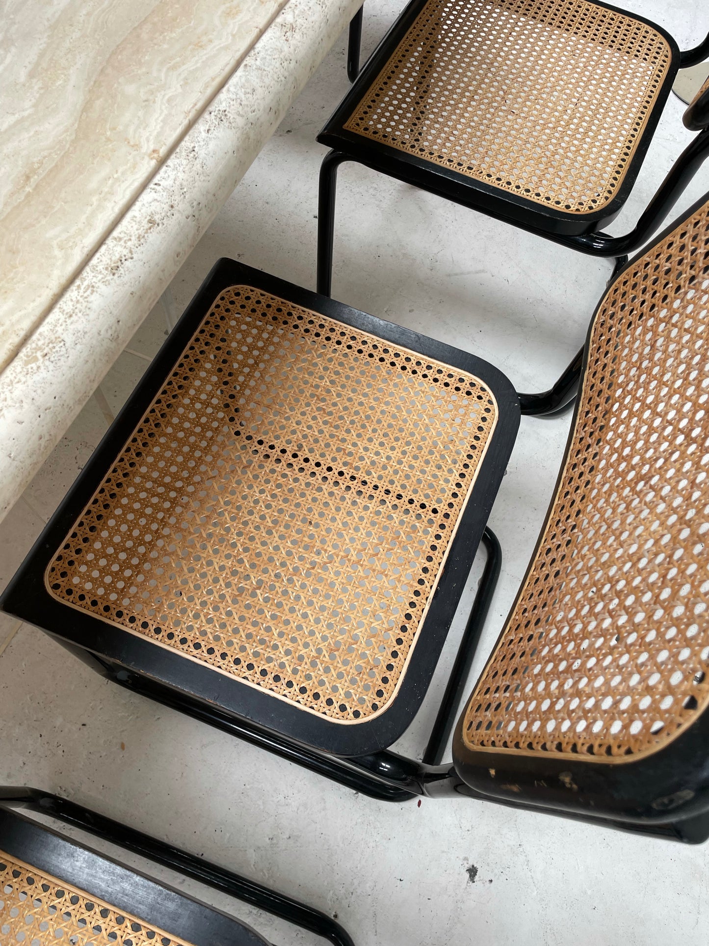Cesca Style Chairs Black
