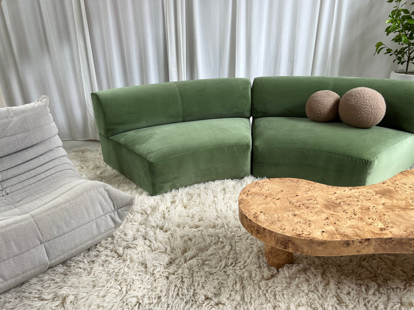 - Ligne Roset Togo Fireside Chair