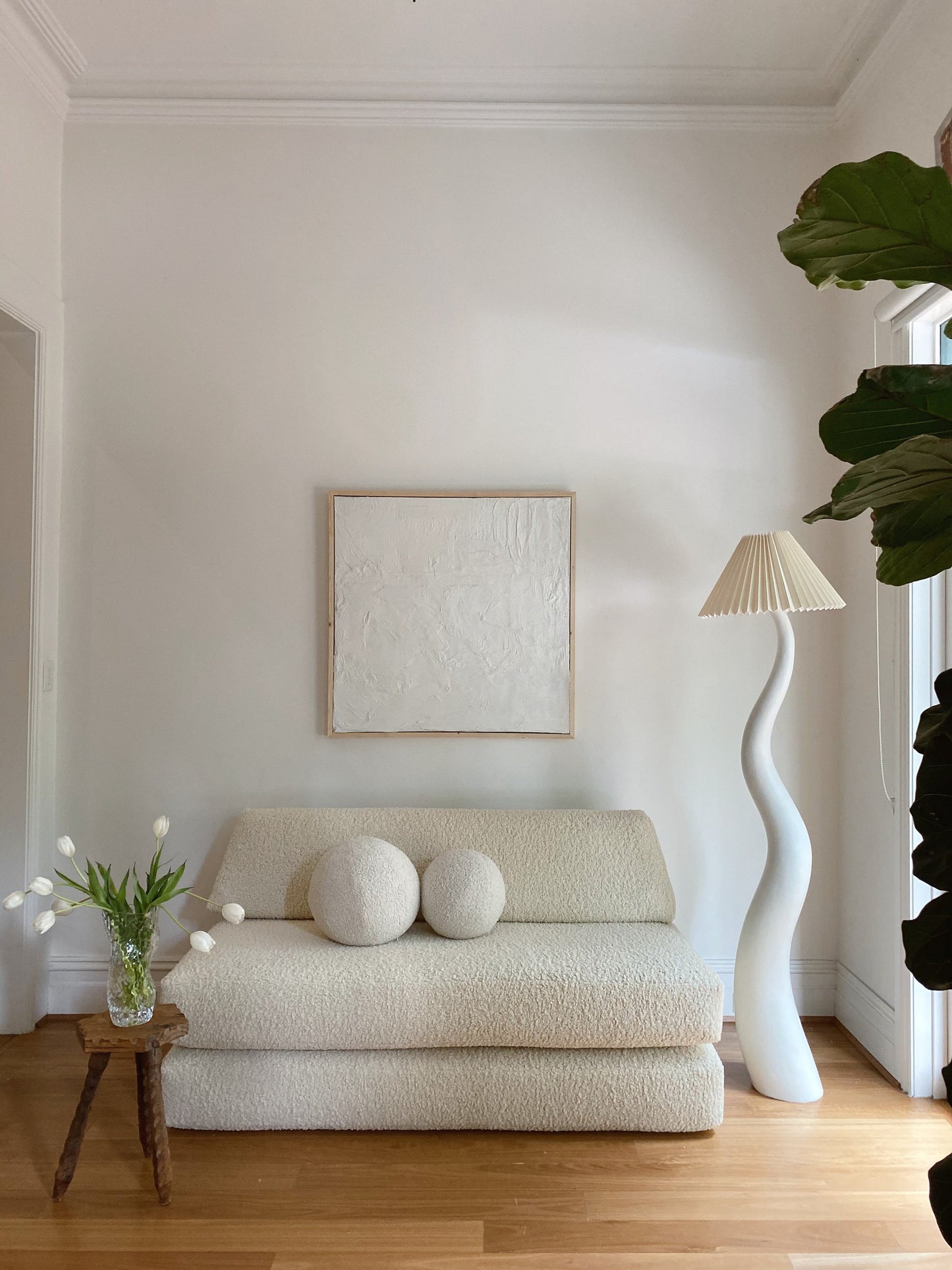 Boucle Modular Sofa / Day Bed