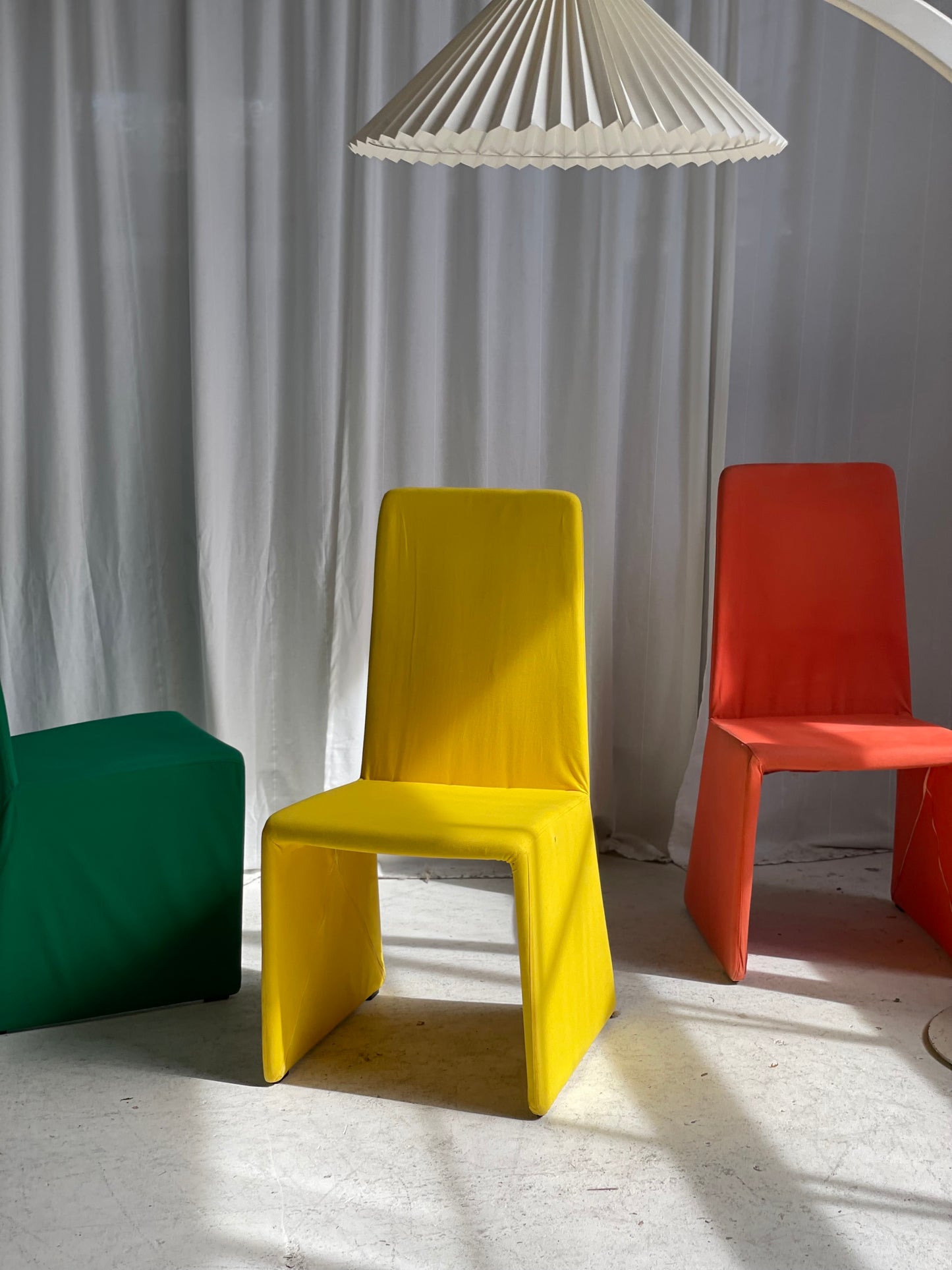 Italian Diamanté Chairs by Claudio Salocchi