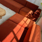 - Copper Velvet Modular Sofa Set