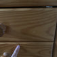 Rattan and Pine Tallboy Drawers